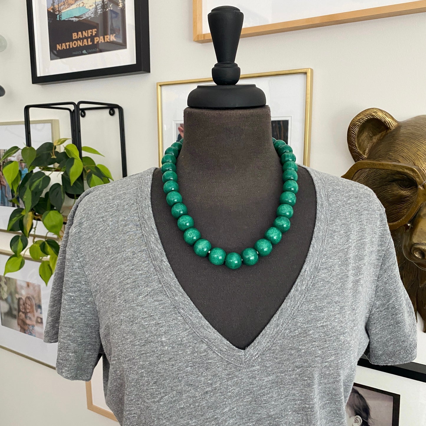 luna chunky single necklace
