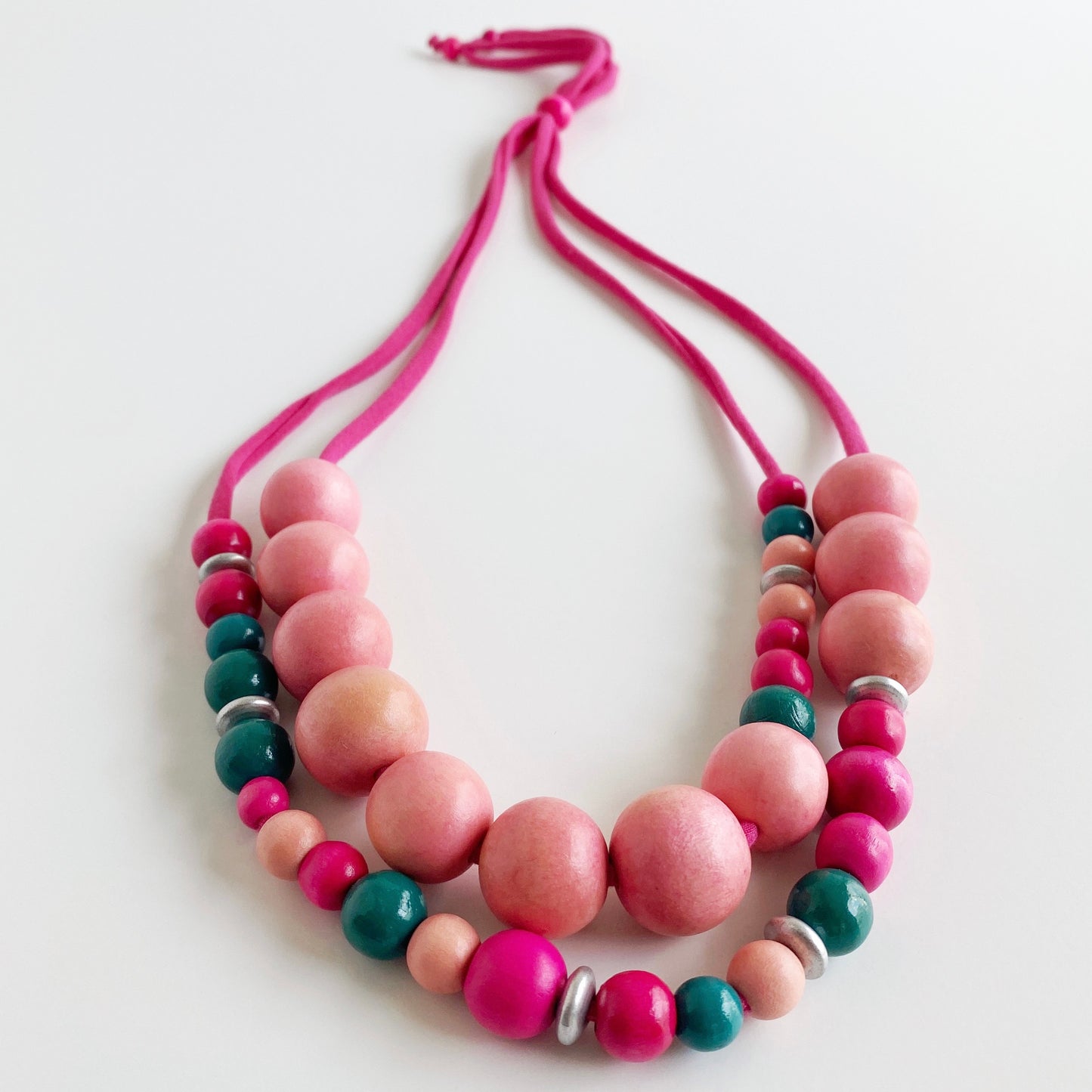 mable double necklace