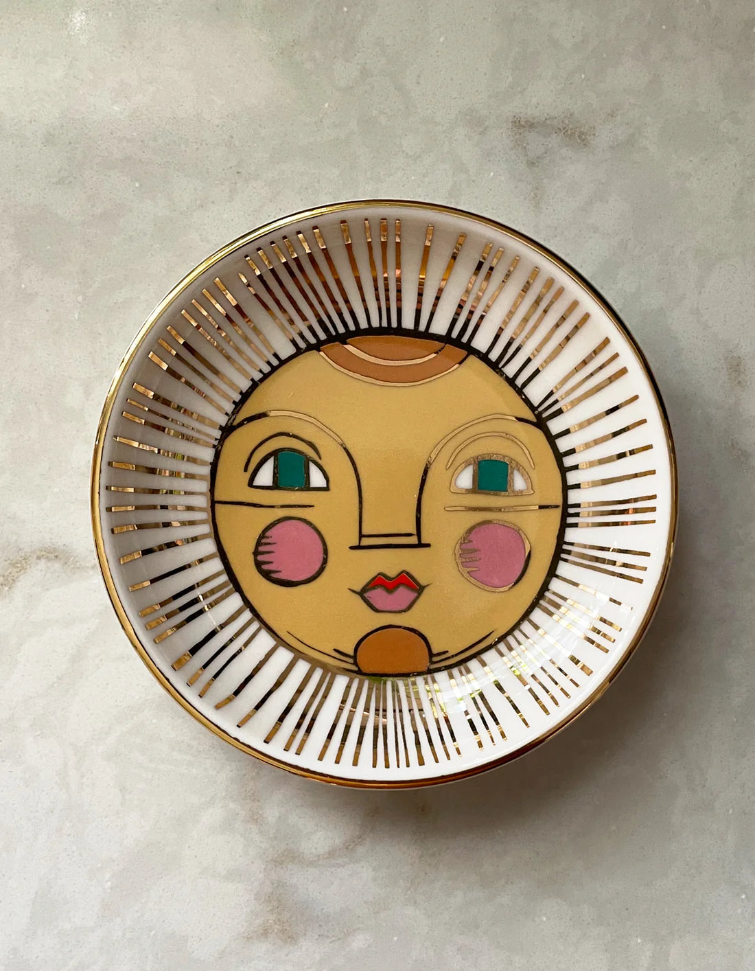 trinket dish | sun
