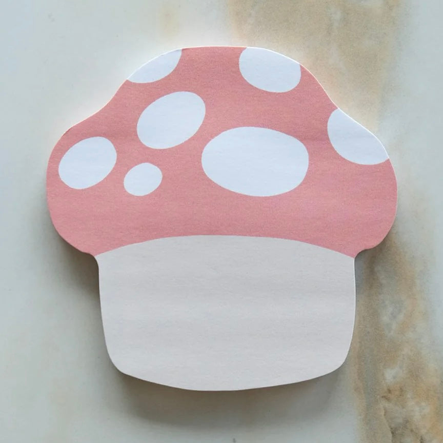 sticky note pad | mushroom