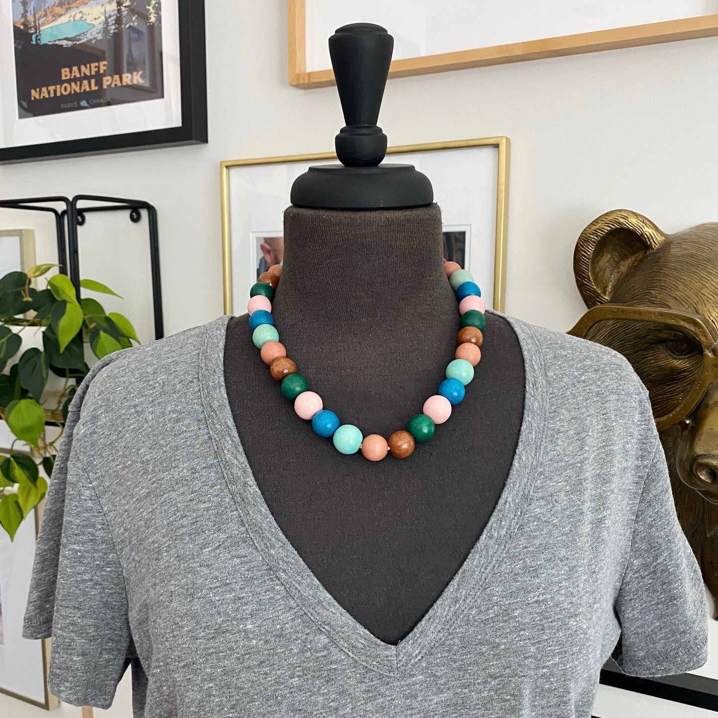loretta chunky single necklace