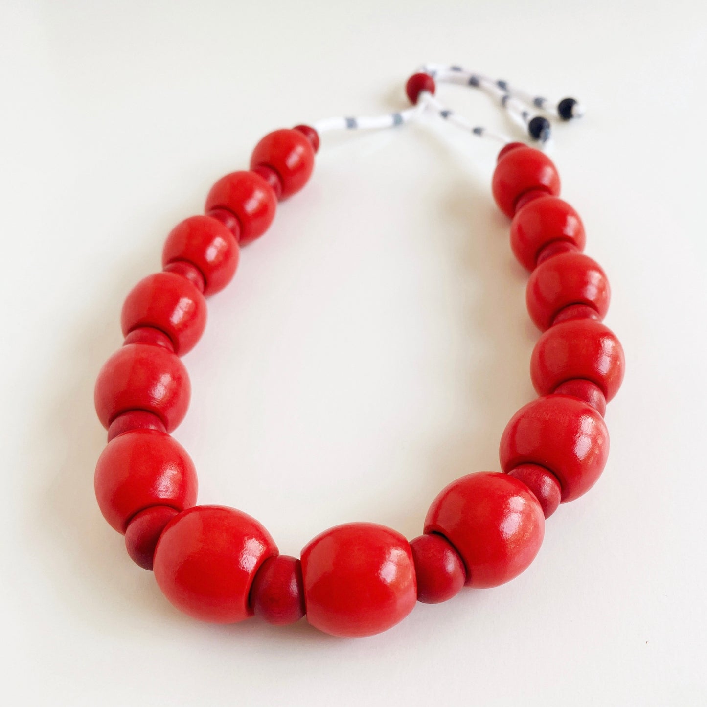 violet chunky single necklace