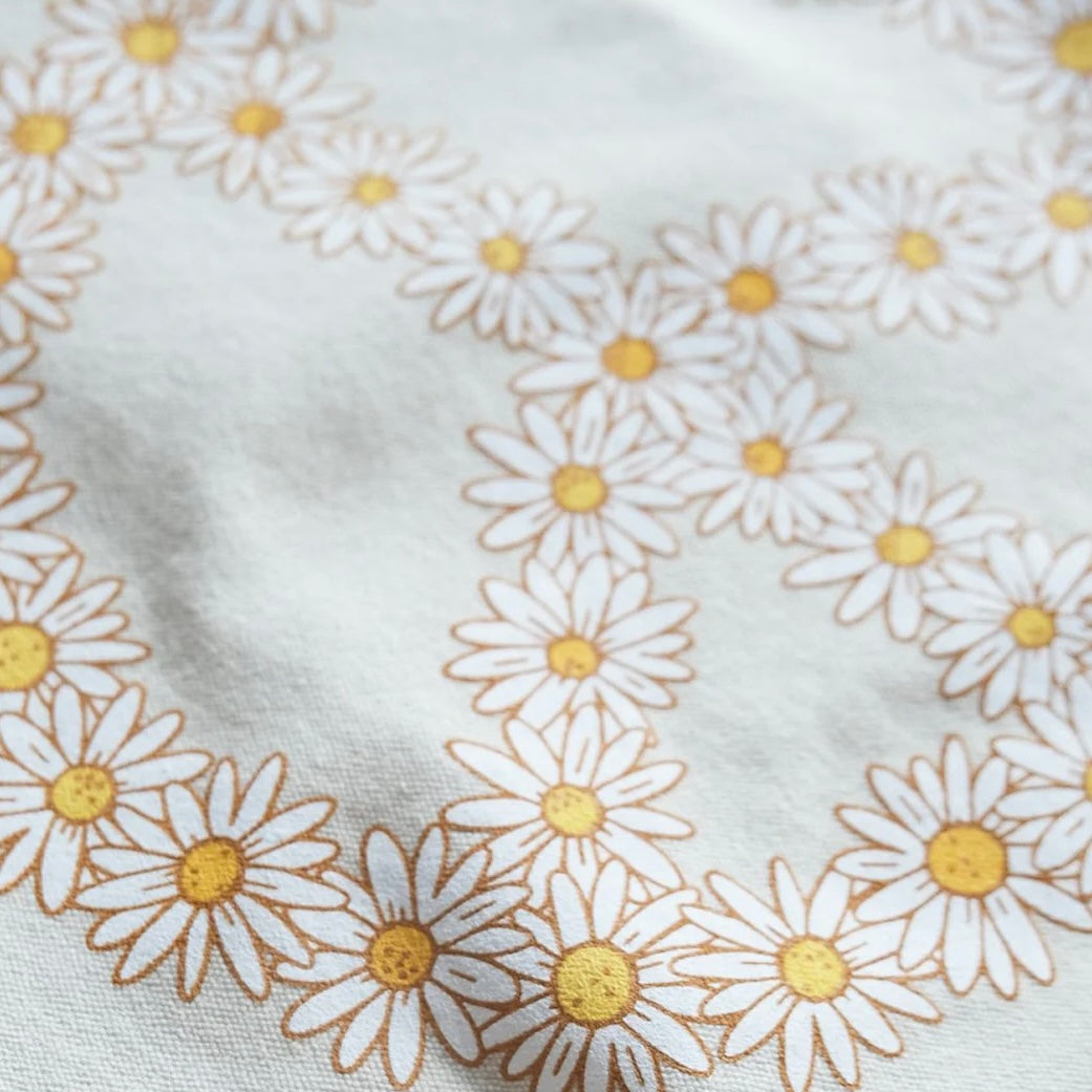 canvas tote | daisy peace