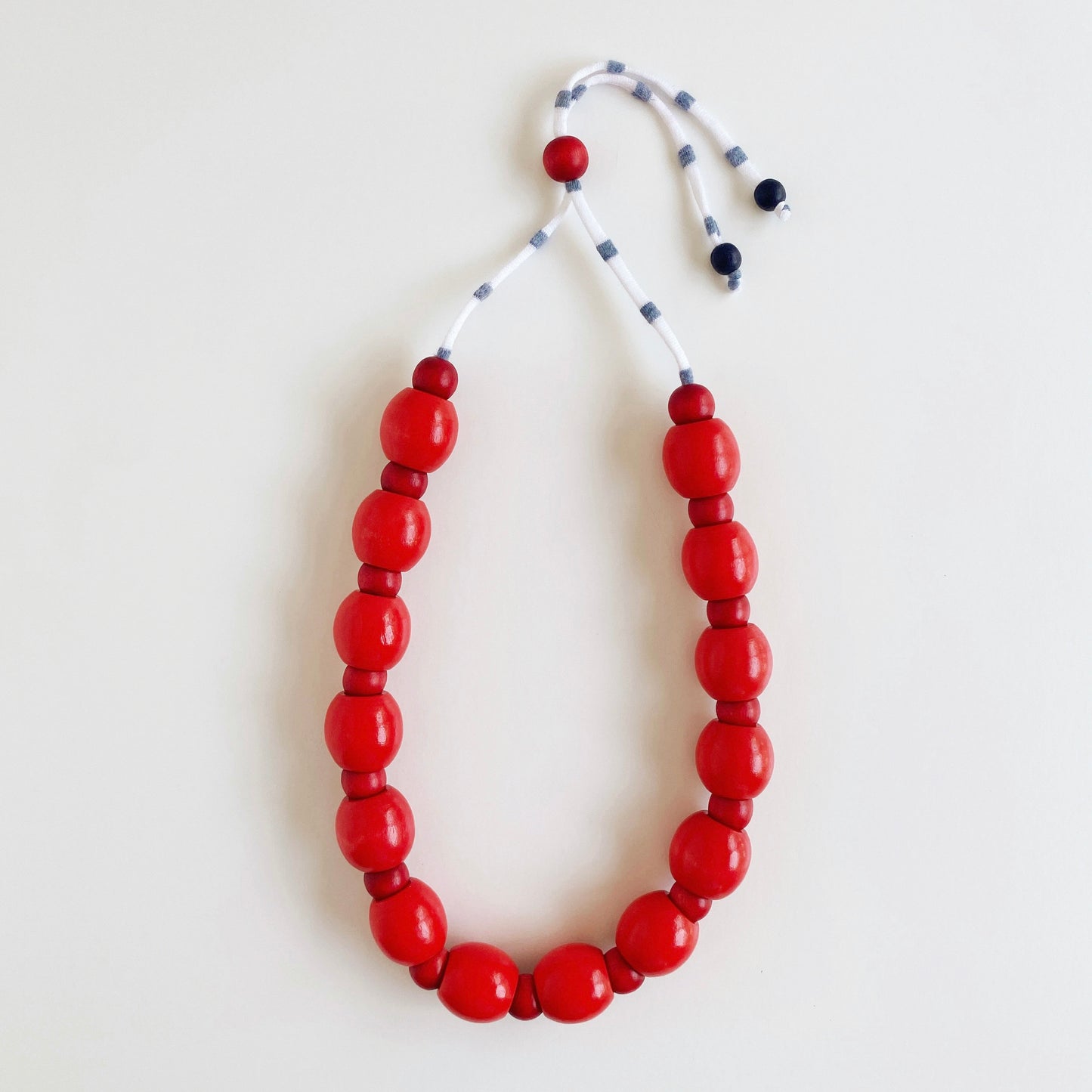 violet chunky single necklace