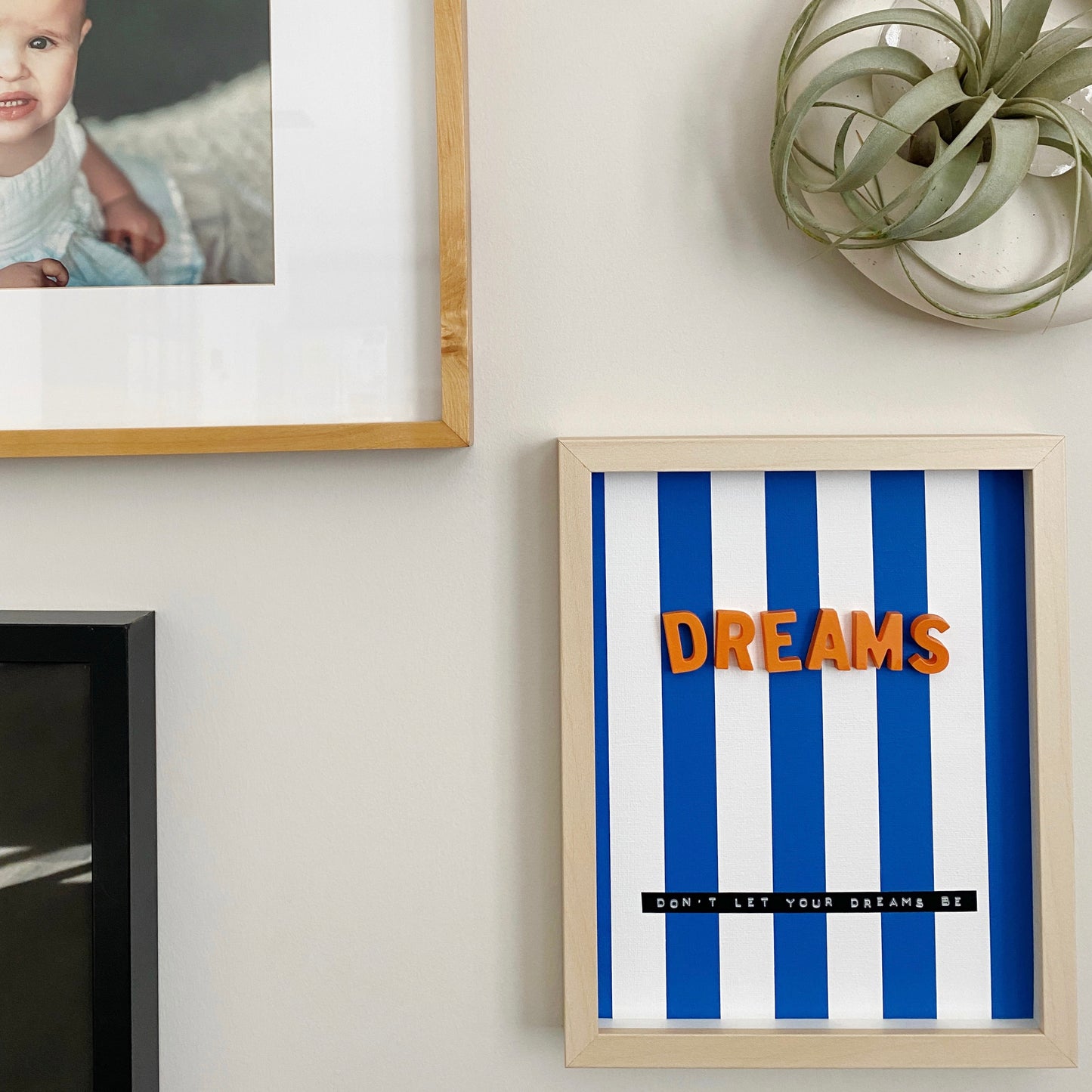 dreams 3D collage wall art