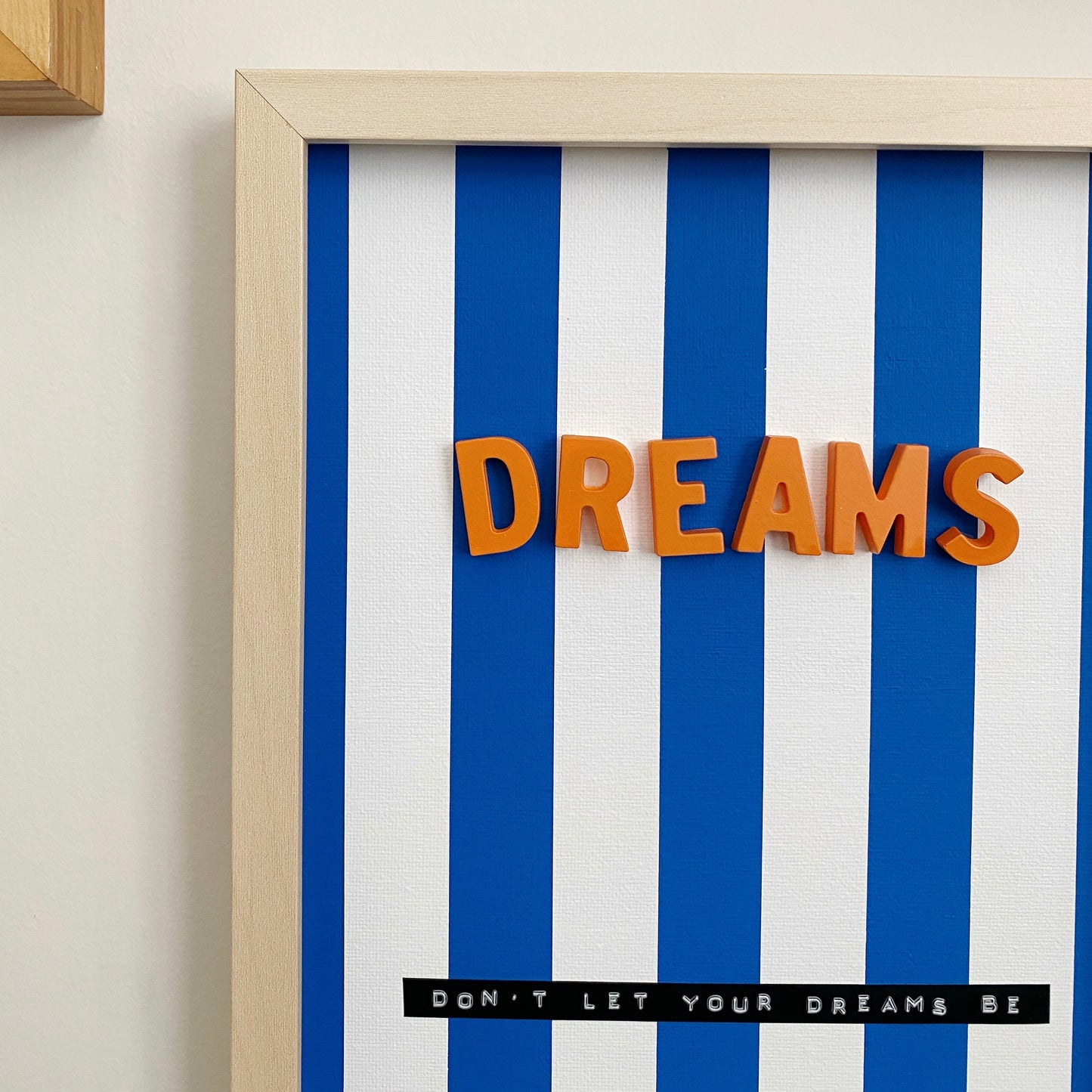 dreams 3D collage wall art