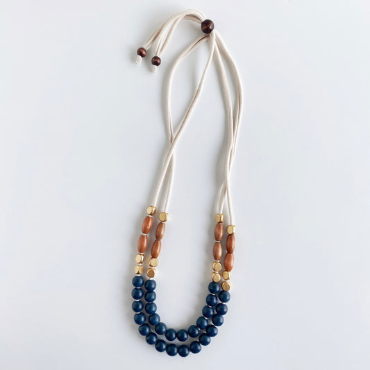 meredith double necklace