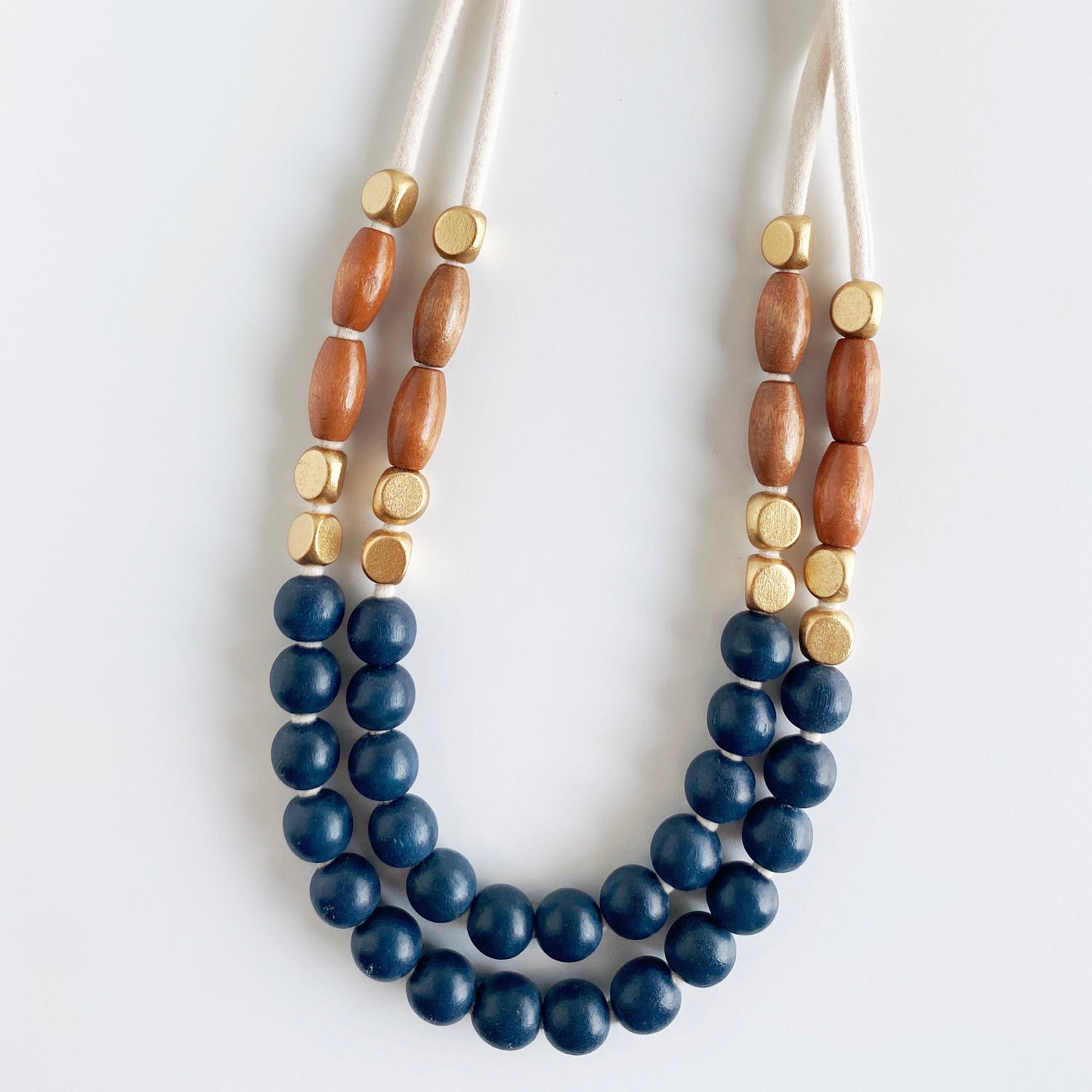 meredith double necklace