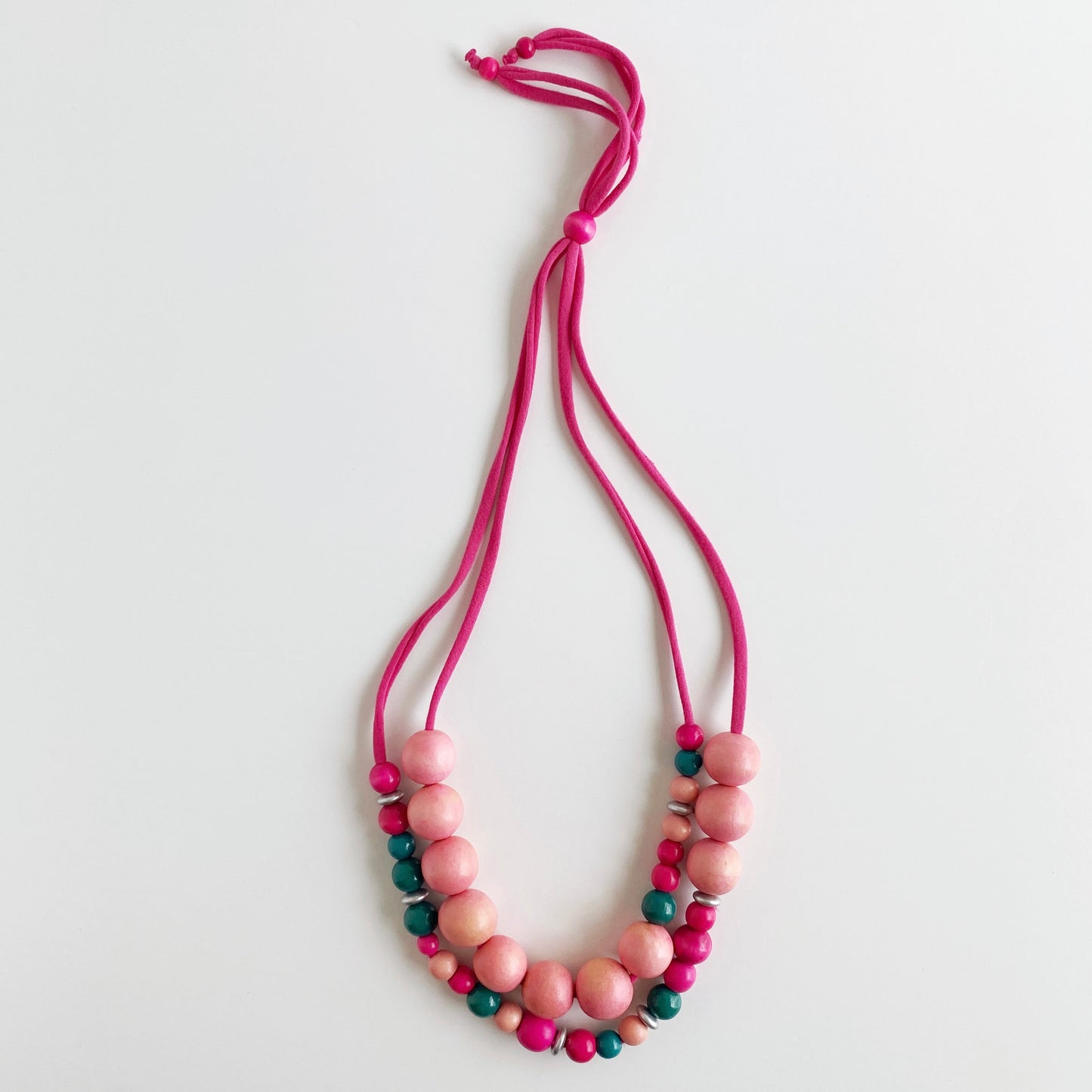 mable double necklace