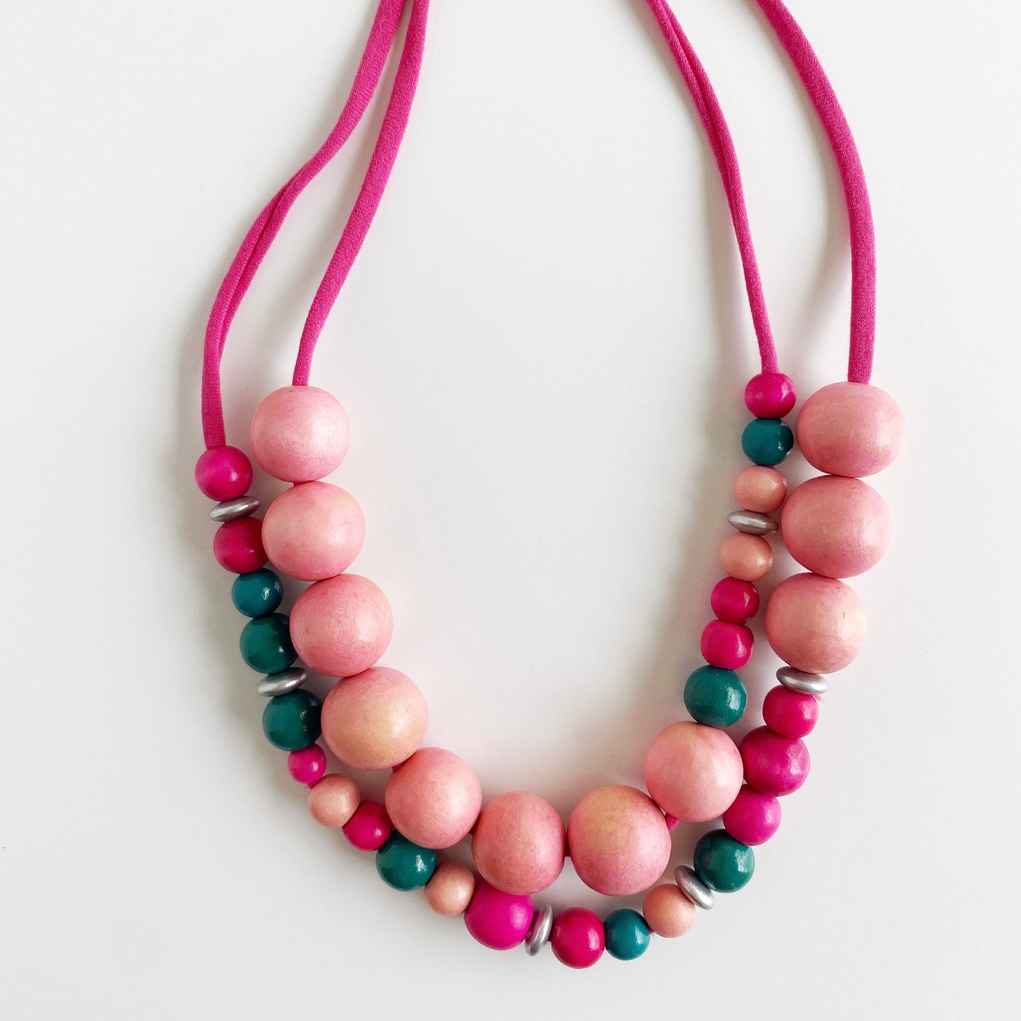 mable double necklace