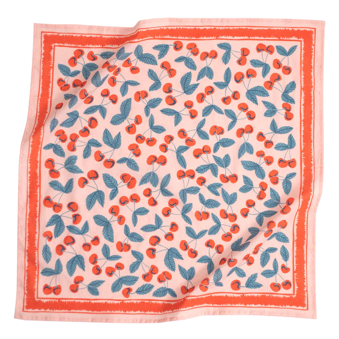 cherry bandana