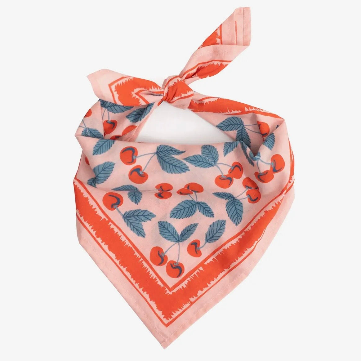 cherry bandana