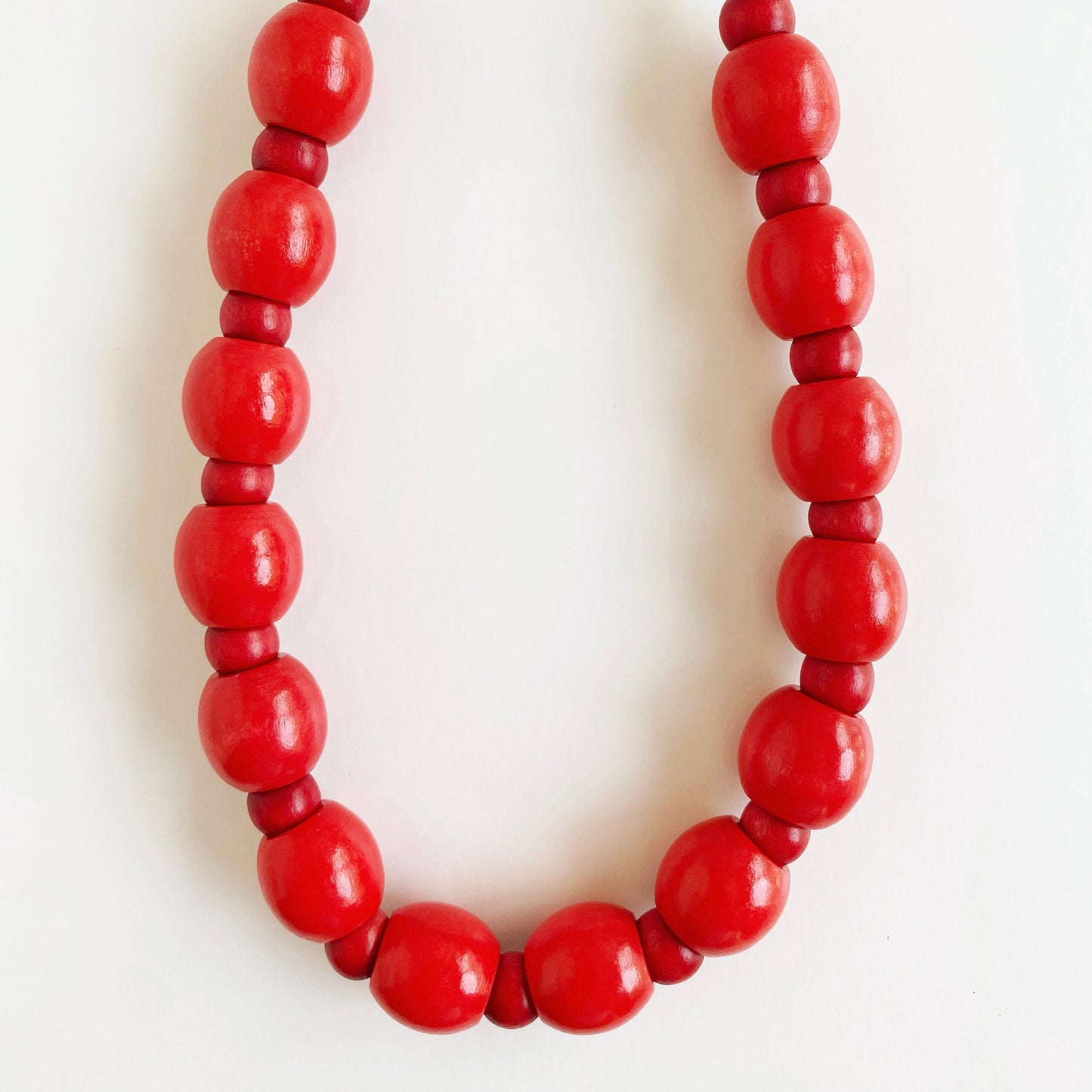 violet chunky single necklace