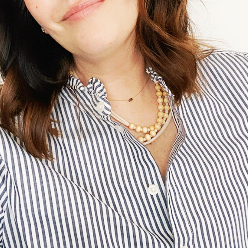 vada teenie tiny triple necklace