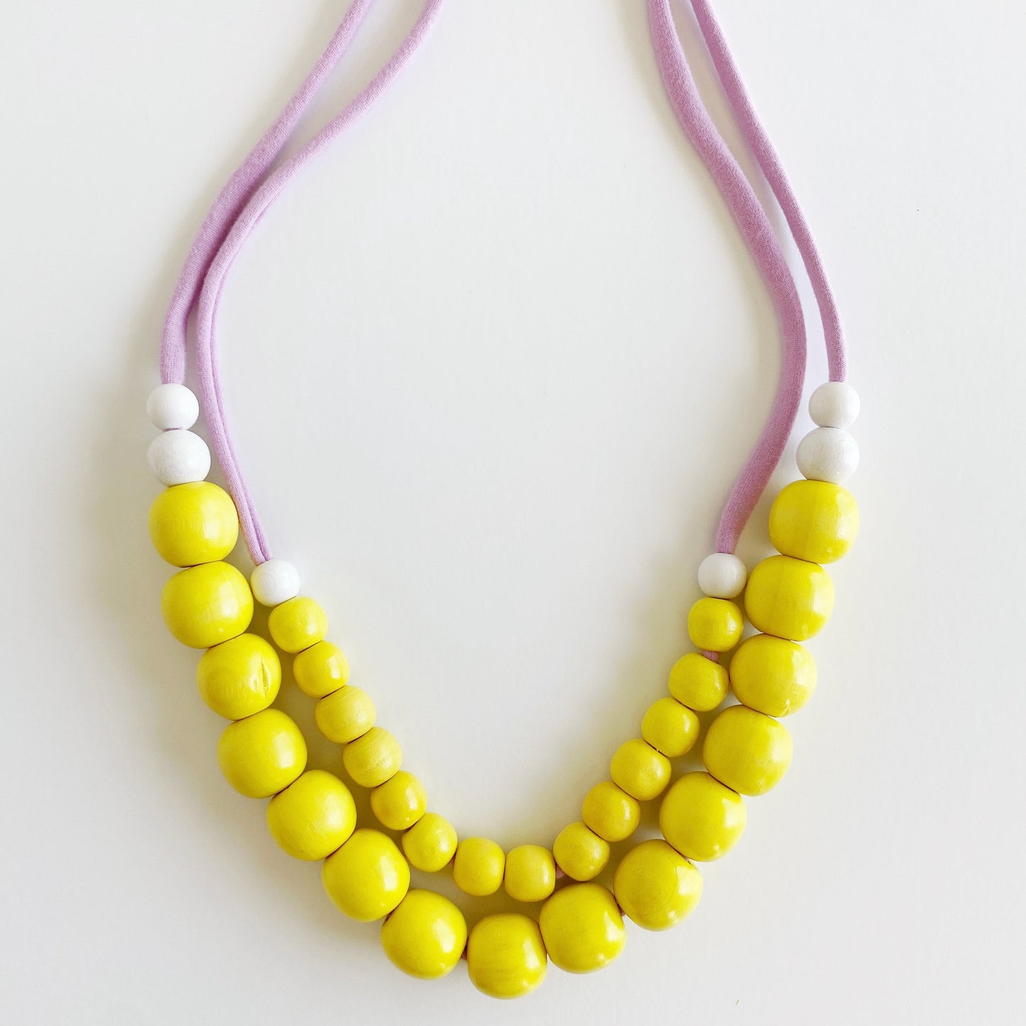 sunny double necklace