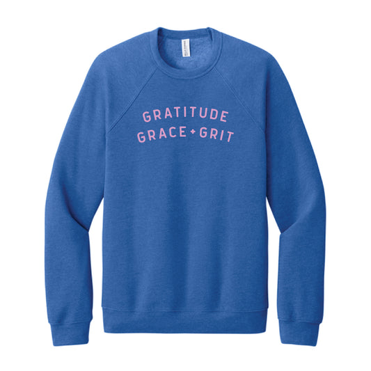 PRESALE gratitude grace grit crew sweatshirt